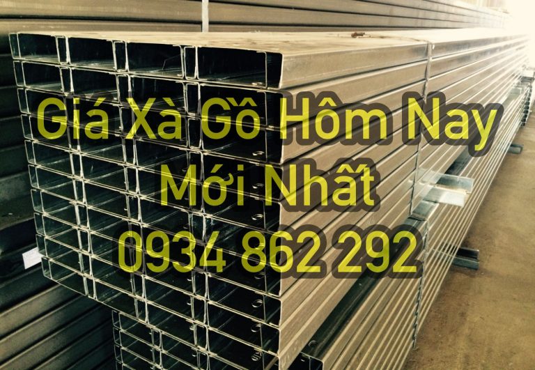 giá xà gồ hôm nay